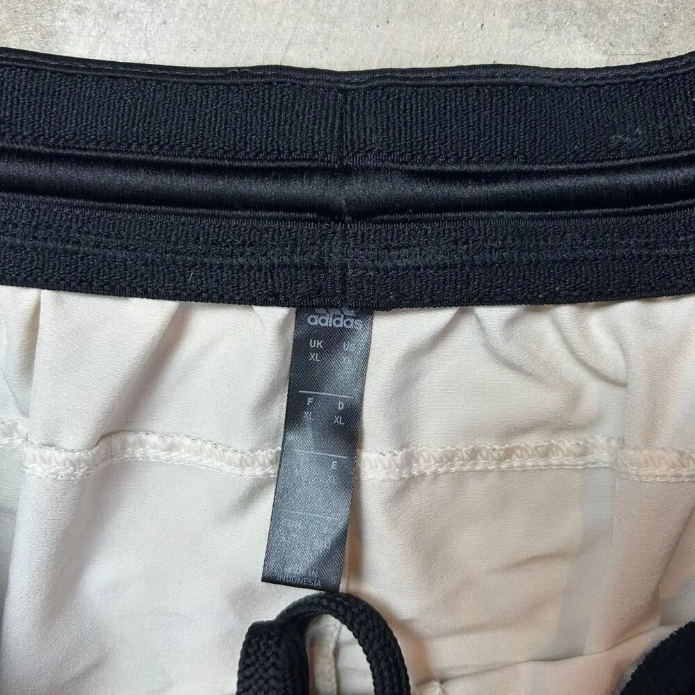 Adidas Men's White and Cream Shorts